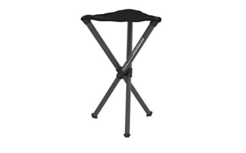 Walkstool – Model Basic – zwart – klapkruk met 3 poten van aluminium – zithoogte 50 cm – kruk inklapbaar – maximale…